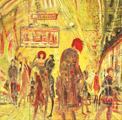 Art Carlos Pardo - (Ref. 0371) Subway II · Metro II