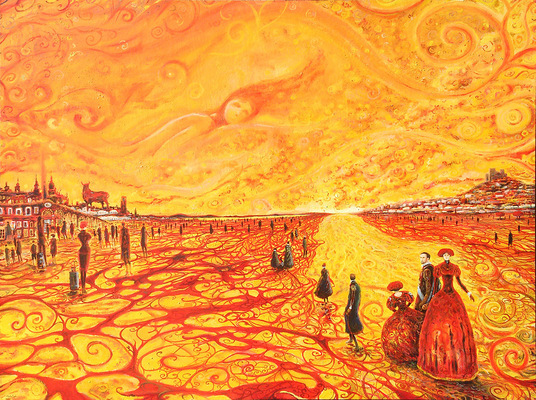 Art Carlos Pardo - (Ref. 0394) Spain facing uncertainty. España ante la incertidumbre