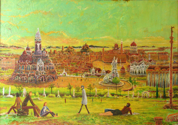 Art Carlos Pardo - (Ref. 0365) Spring in Italy· Primavera en Italia