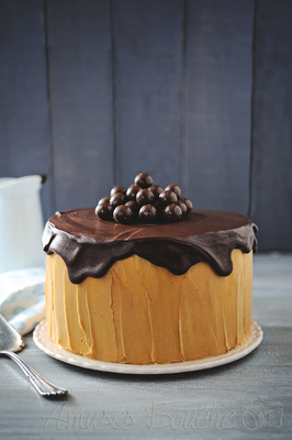 Sylvie Aït-ali - Layer cake chocolat caramel