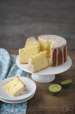 Sylvie Aït-ali - Chiffon cake au citron vert