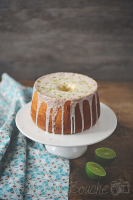 Sylvie Aït-ali - Chiffon cake au citron vert