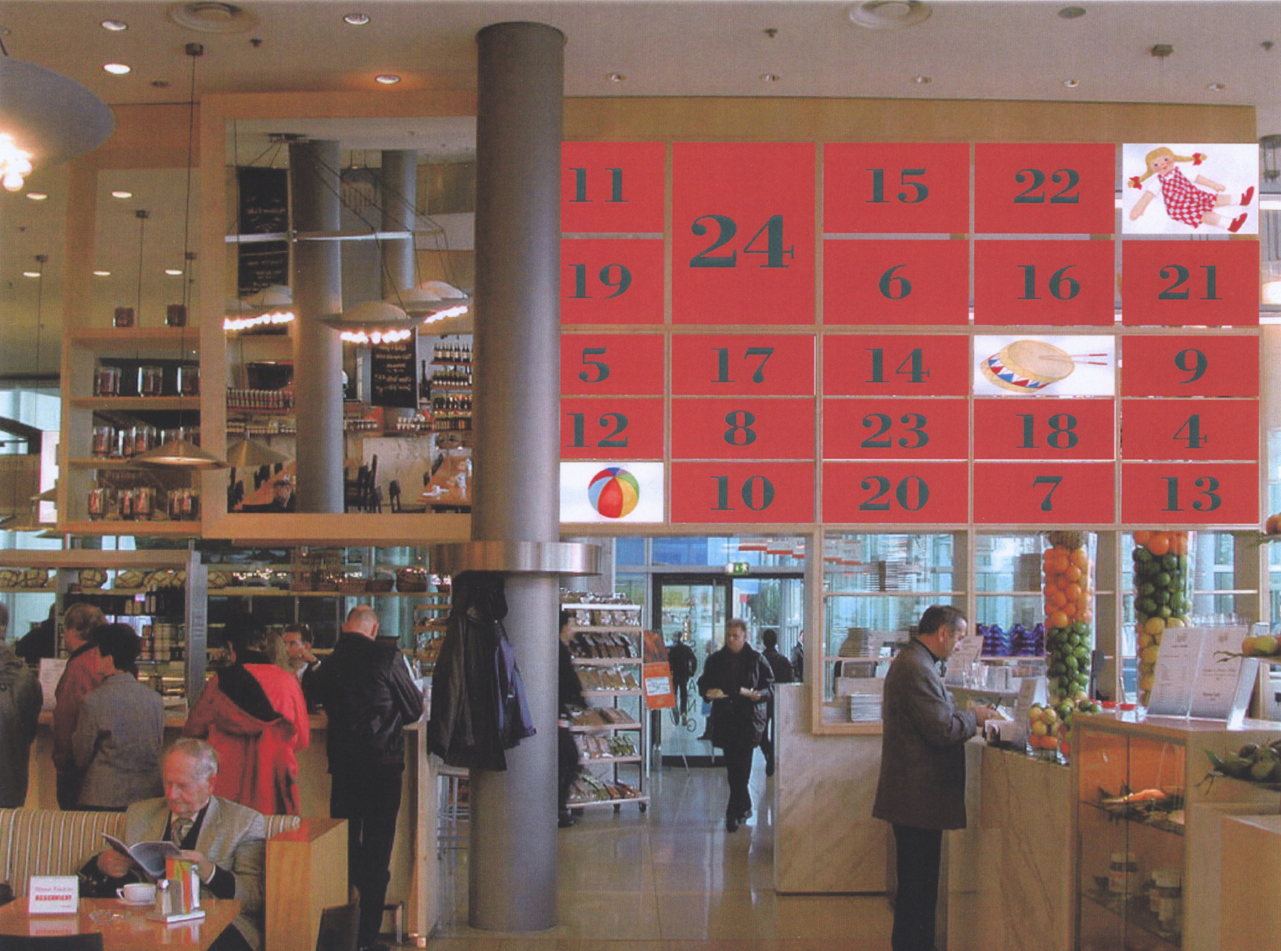 heikeschroeder.com - Weihnachtskalender im Mövenpick-Market