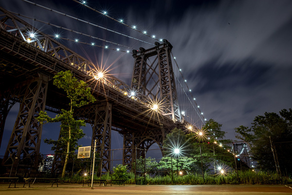 David Wallace Shoots Photographer - NYC, Williamsburg Bridge.