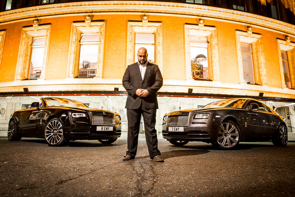 David Wallace Shoots Photographer - Rolls Royce