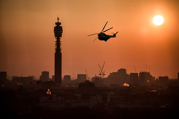 David Wallace Shoots Photographer - London, BT Tower.
