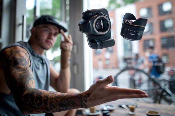 David Wallace Shoots Photographer -