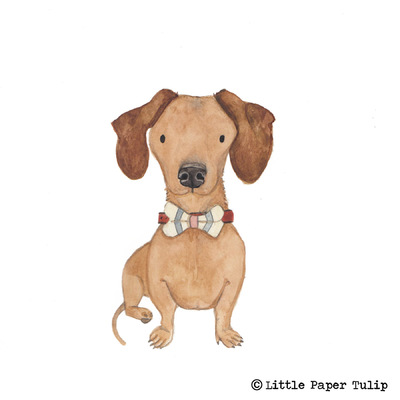 Little Paper Tulip - This is Ralph rocking his gorgeous bow tie, for Emma.hellocake