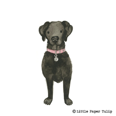 Little Paper Tulip - This is the gorgeous Elsa that I painted for Ellie.