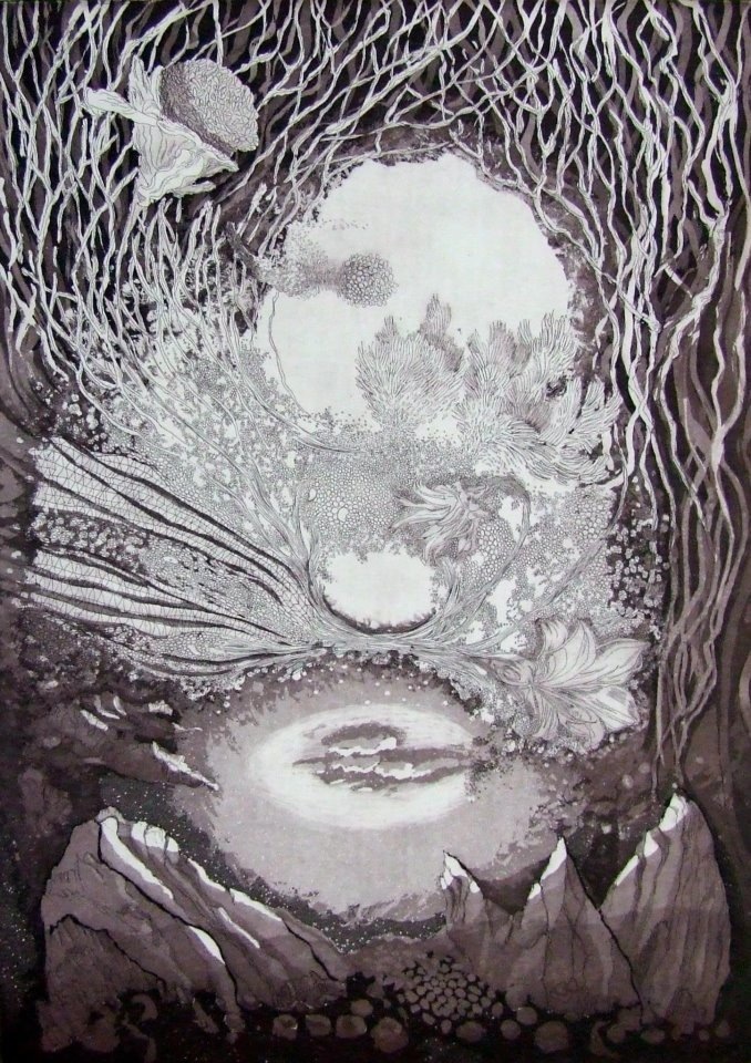 ana neto - Estudo da Memória I etching, aquatint 42x29cm 2012