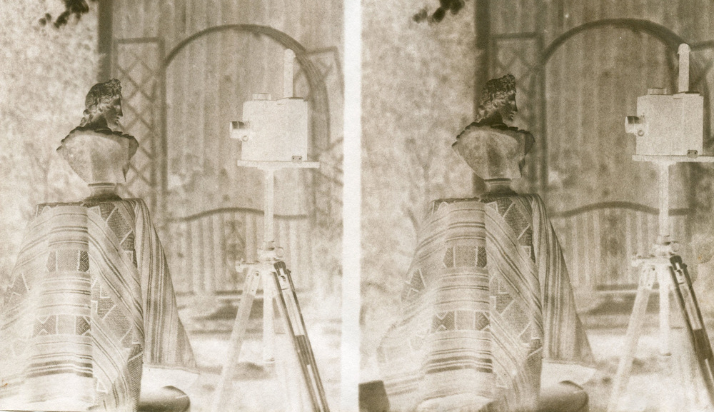 Paper , Shadows and Light. - Apollo Adamsons process Calotype on Canson marker . Twin lenses by Perken and Rayment at F8. 33 second exposure.