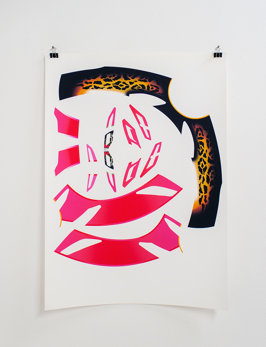 PLACENTIA ARTE - LUCIA CRISTIANI IV UV print on airtex cm. 80x60, 2015