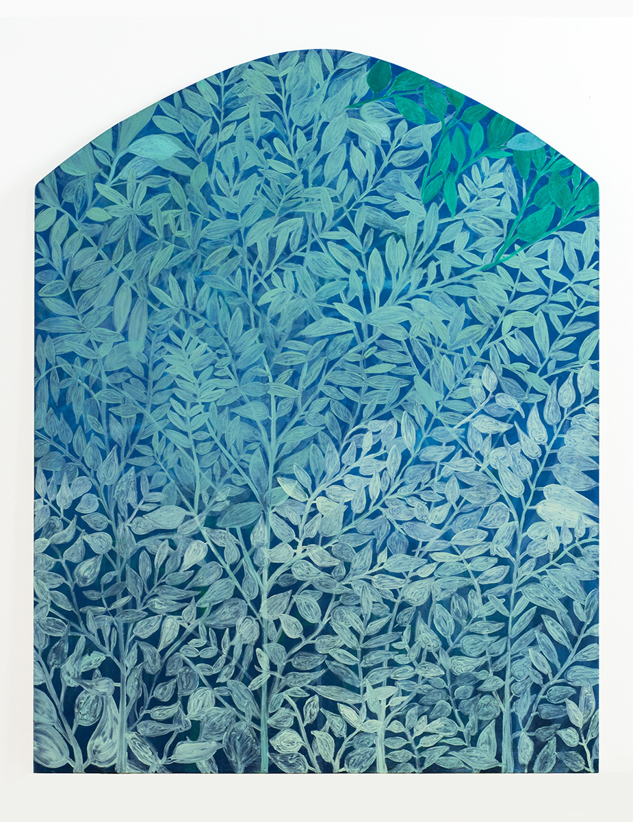 PLACENTIA ARTE - elogio delle vagabonde oil on wood cm. 180 x 140, 2017