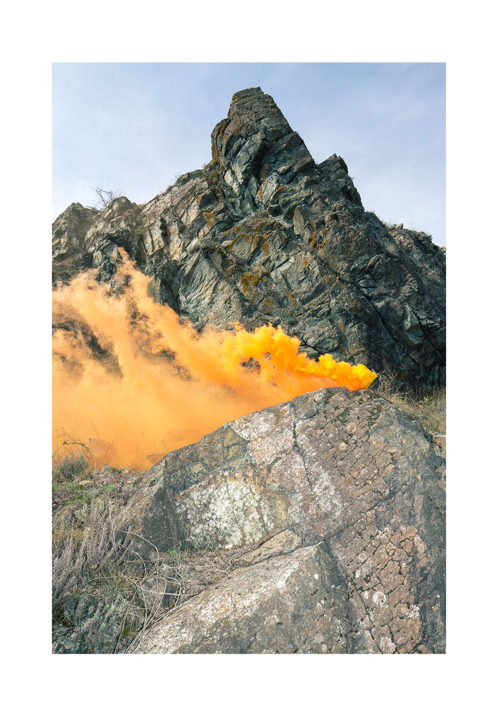 PLACENTIA ARTE - shape p/e pigment print on fine-art Hahnemühle Pearl paper cm. 90x60, 2017