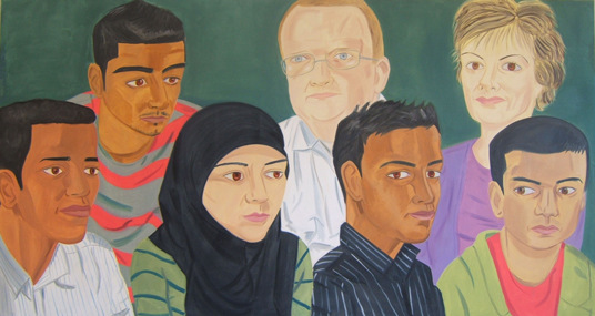 Shaun Morris Painter - Audience