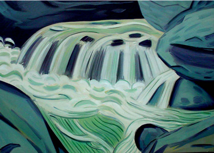 Shaun Morris Painter - The River