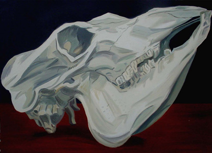 Shaun Morris Painter - Animal Skull