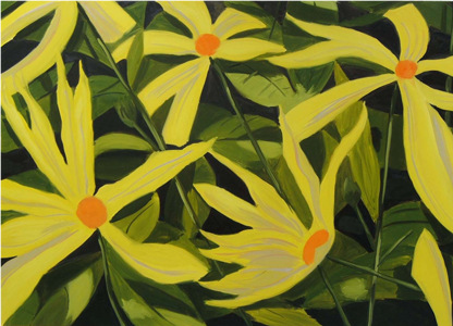 Shaun Morris Painter - October Flowers