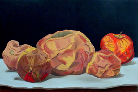 Shaun Morris Painter - Fallen Apples