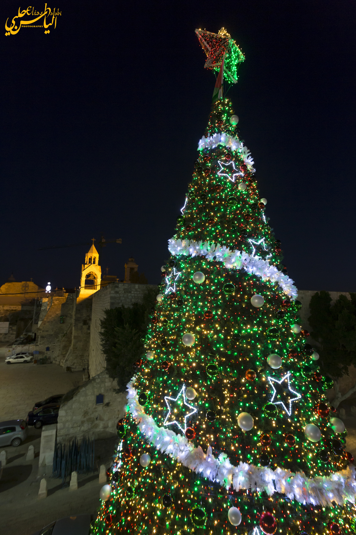 Manger Square Christmas Tree 2015 Manger Square Christmas Tree 2015