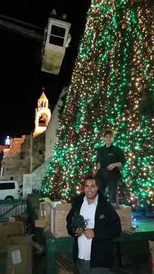 Bethlehem Development Foundation - Decorating the 2015 Christmas Tree