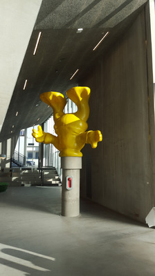 www.lenaflodman.com - Ankeborg, resin + concrete 2015 Placed in NOVA-huset at Örebro University by Statens konstråd