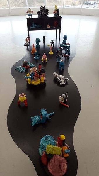 www.lenaflodman.com - Nuda Veritas med Jan Manker wip:konsthall Årstaberg, Stockholm 2017