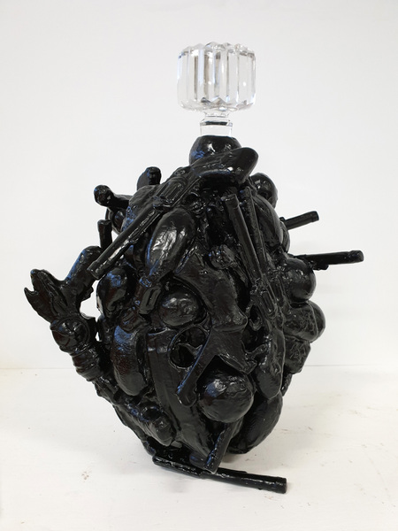 www.lenaflodman.com - Violent Heart, aluminium + glas. Inköpt av kumla kommun 2021 till Sjöparken i Kumla.