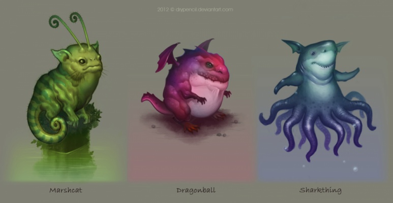 David Hakobian: Illustration & Concept Art - Creature Designs