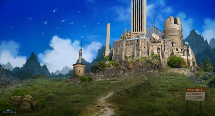 David Hakobian: Illustration & Concept Art - Background Matte Painting