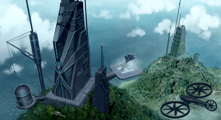 David Hakobian: Illustration & Concept Art - Outposts