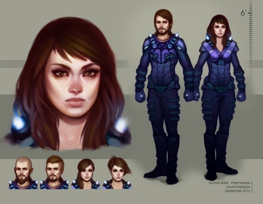 David Hakobian: Illustration & Concept Art - Human Adult - Intermediate