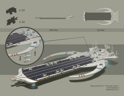 David Hakobian: Illustration & Concept Art - Spacecraft level 10