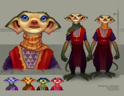 David Hakobian: Illustration & Concept Art - Teratode Adult - Intermediate