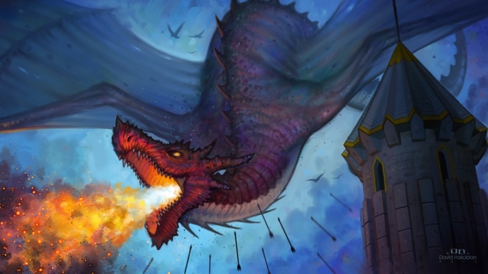 David Hakobian: Illustration & Concept Art - Hell From Above