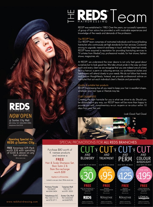 Darren Gabriel Leow - REDS Hairdressing