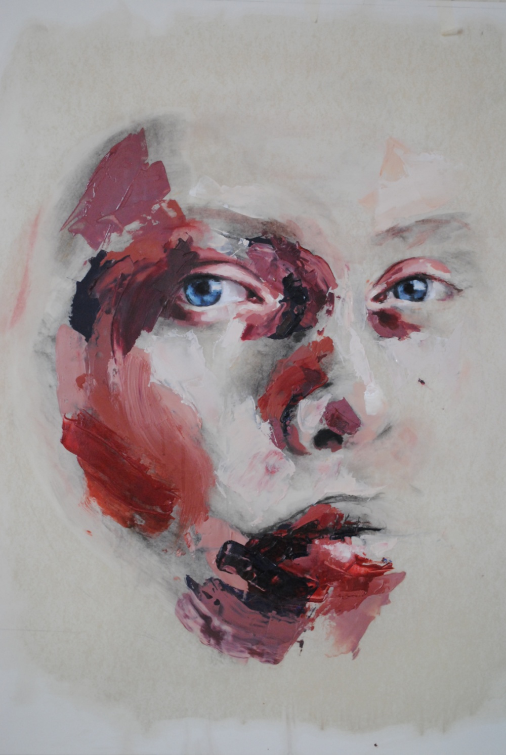 Morag Cullens - Ellis Sketch, Oil on paper.