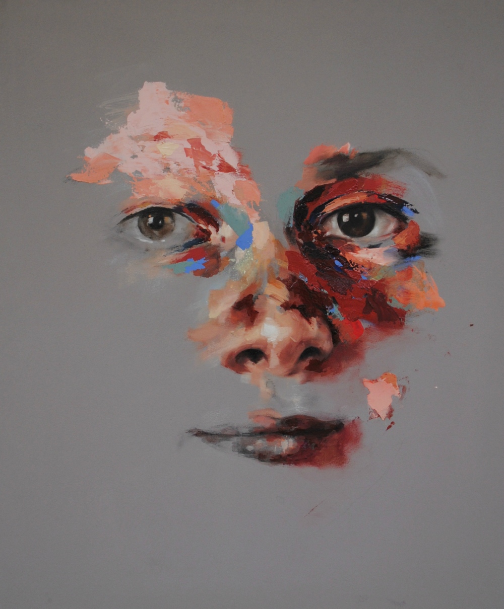 Morag Cullens - * SOLD * Jean, 30 x 36, Oil on canvas.