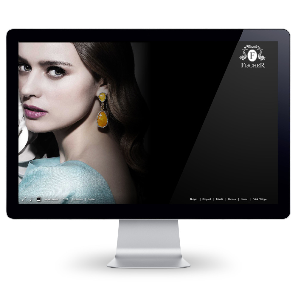 maria gontschar - Konzeption und Gestaltung Juwelier Fischer in Würzburg www.goldfischer.com