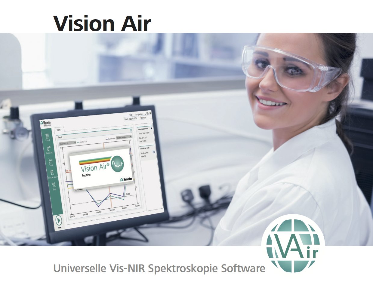 Enrico Martino - VisionAir Software Product Logo Design, Icon Design 