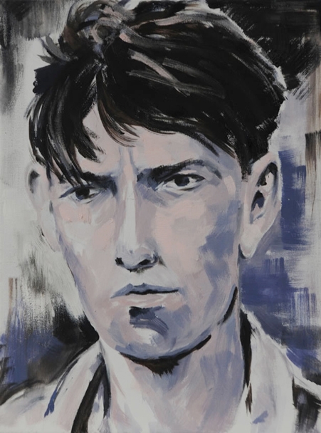 // Bruno Truyts // visual artist // - Lost Soldier - 30 X 40 cm - Oil on canvas - 2010