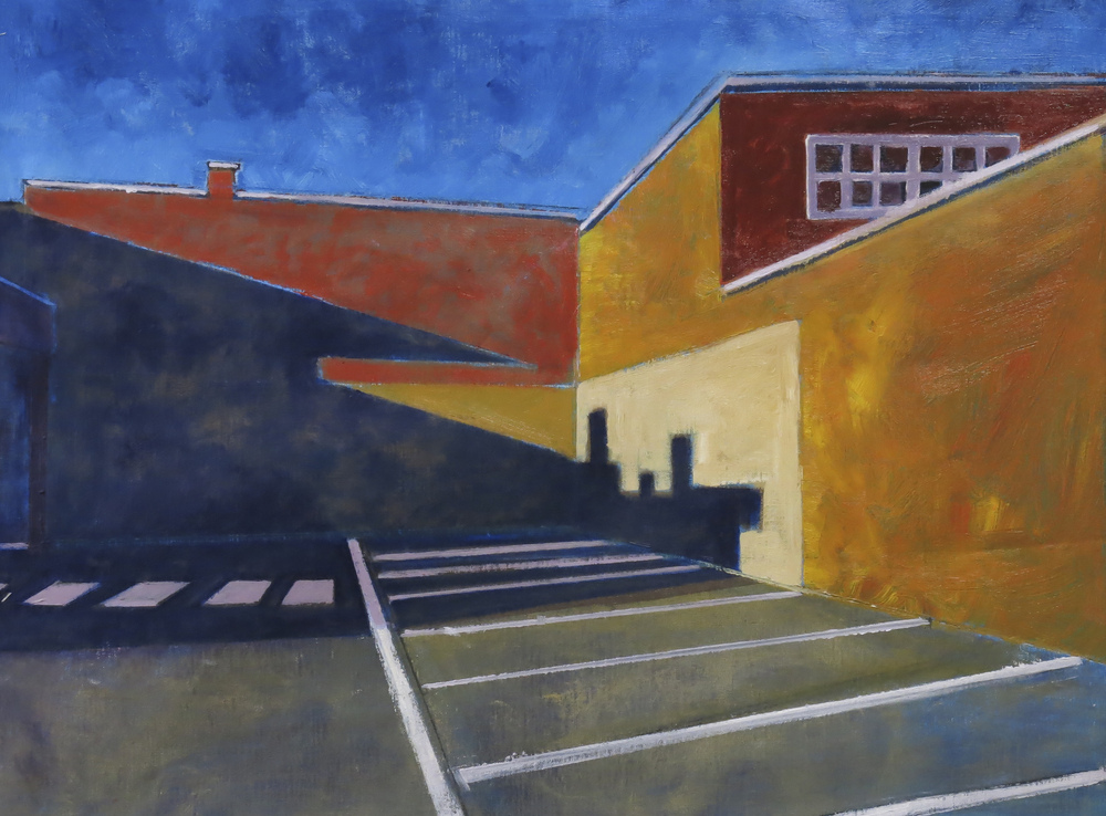 // Bruno Truyts // visual artist // - Parking - 50 X 70 cm - Acryl & oil on canvas - 2013