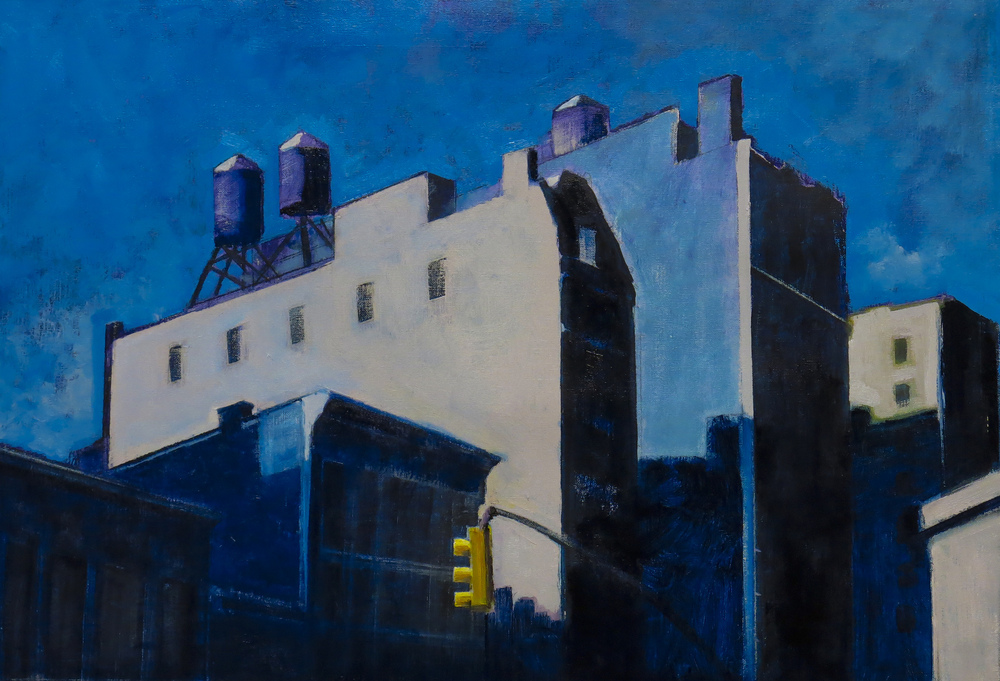 // Bruno Truyts // visual artist // - Houstonstreet #1 NY - 50 X 74 cm - Acryl & oil on canvas - 2013