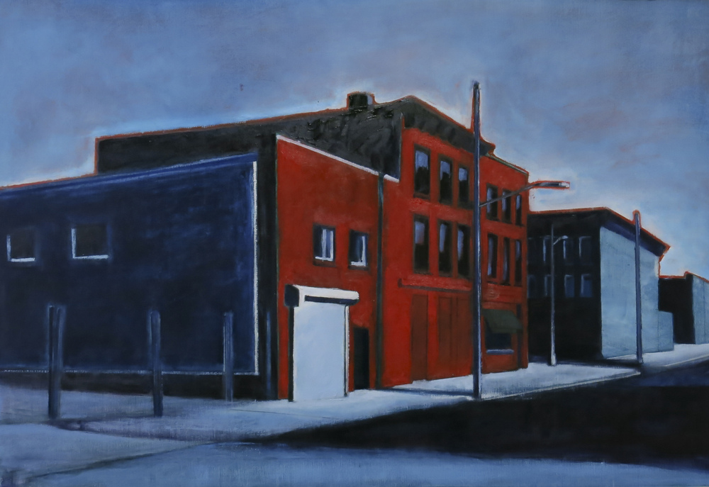 // Bruno Truyts // visual artist // - Red Hook Brooklyn NY - 100 X 70 cm - Acryl & oil on canvas - 2014