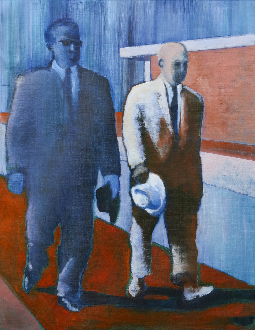 // Bruno Truyts // visual artist // - Different times. Untitled - 55 X 43cm - Acryl & oil on linnen - 2015