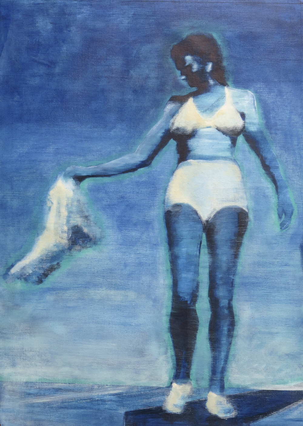 // Bruno Truyts // visual artist // - Different times. Atomic bomb - 70 X 100 cm - Acryl & oil on linnen - 2015