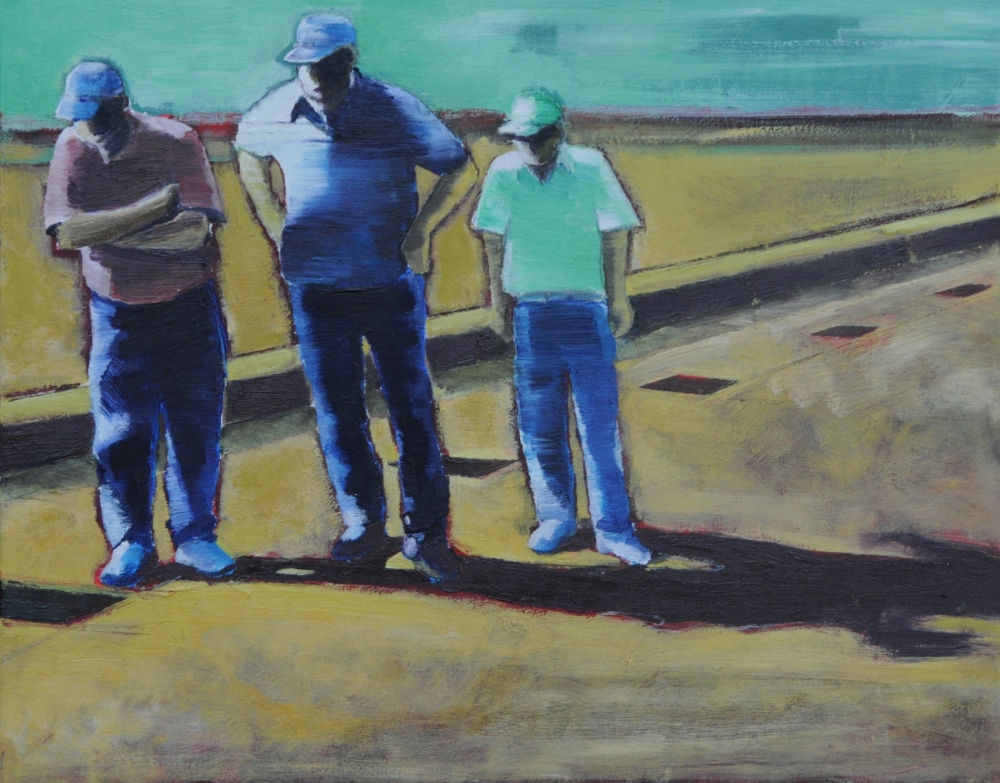 // Bruno Truyts // visual artist // - Focus - 40 X 50 cm - Acryl & oil on canvas - 2012
