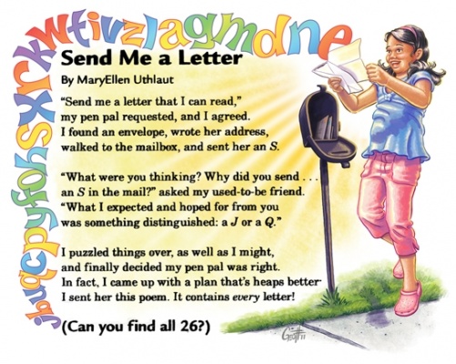 Geoffrey Brittingham all-nite illustration - Send Me A Letter