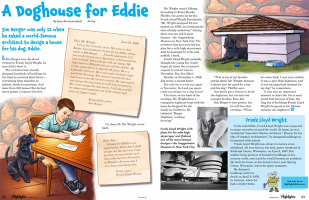 Geoffrey Brittingham all-nite illustration - A Doghouse For Eddie.