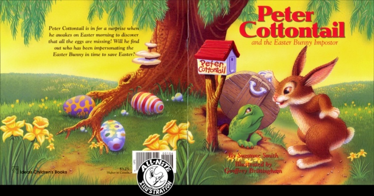 Geoffrey Brittingham all-nite illustration - Peter Cottontail cover.